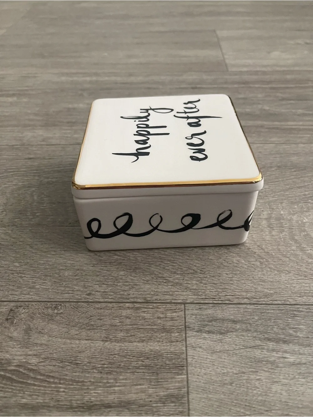 Kate Spade Happily Ever After Bridal Party Keepsake Box